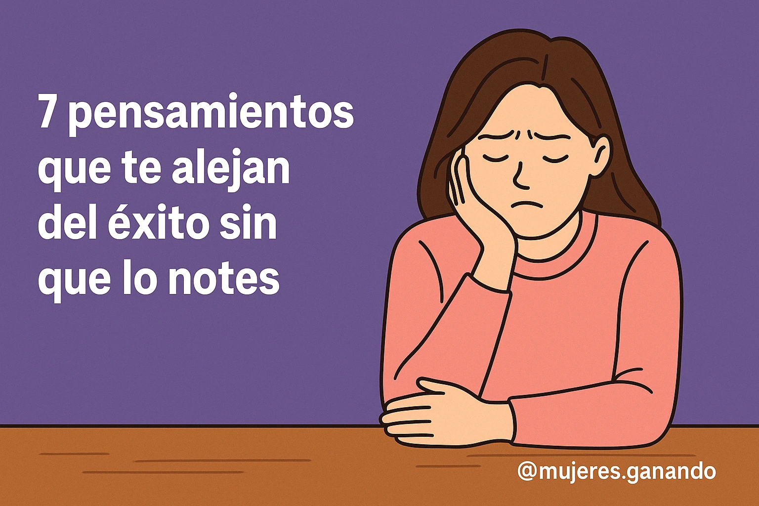 7 pensamientos que te alejan del éxito sin que lo notes